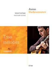 Three melodies, Level 4, for voice and guitar, Score