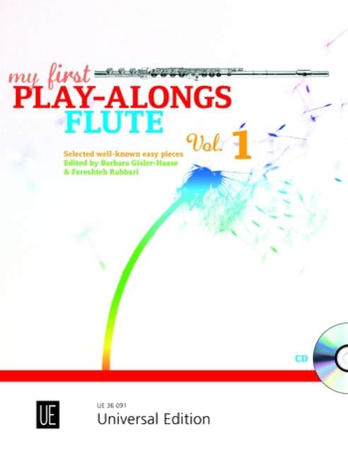 My First Play-Alongs Vol. 1, Selected well-known easy pieces, for flute with CD or piano accompaniment