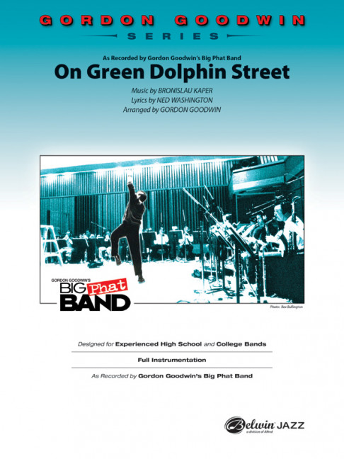 On Green Dolphin Street, Fast Swing, for big band, Score and parts
