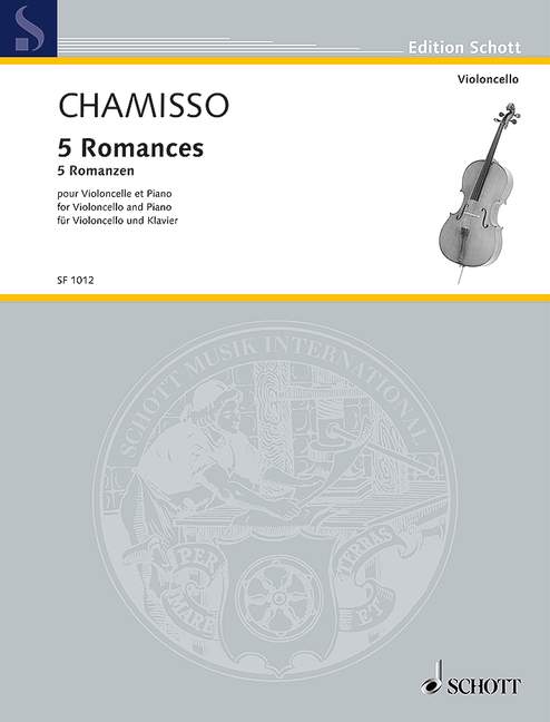 5 Romances, for cello and piano