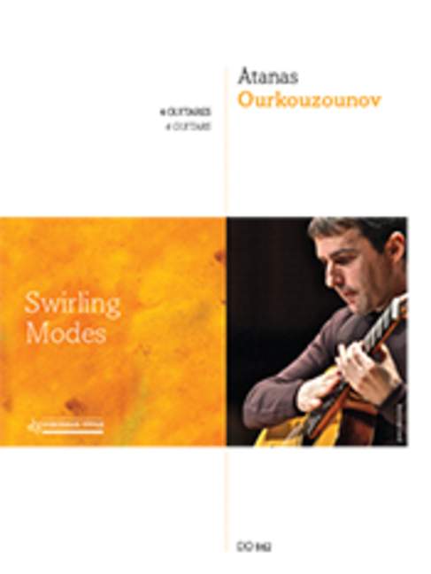 Swirling Modes, for 4 guitars, Score and parts