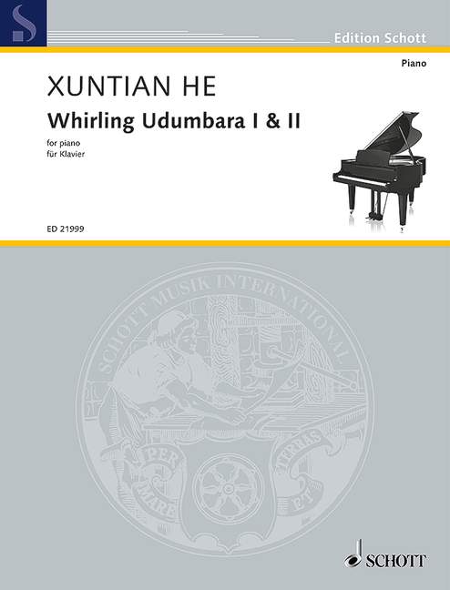 Whirling Udumbara I & II, for piano, Separate edition