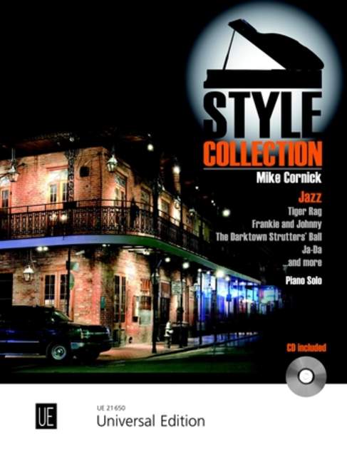 Mike Cornick?s Style Collection: Jazz, for piano, Edition with play-along