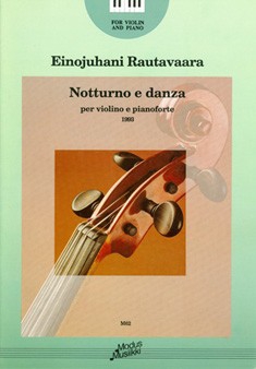 Notturno e danza, for violin and piano