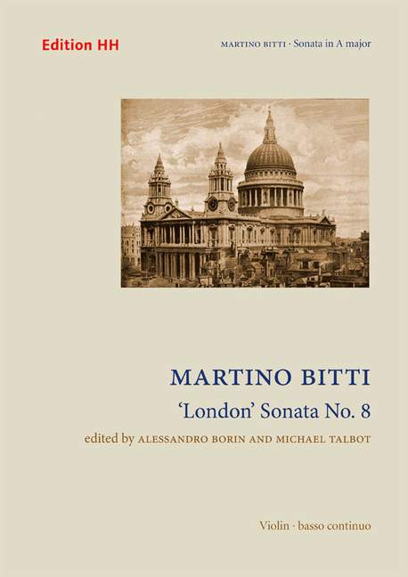 London Sonata no. 8, for violin and piano