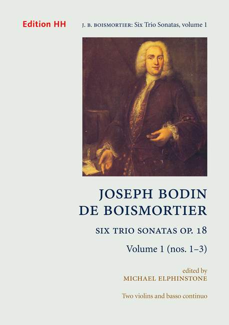 Six Trio Sonatas, vol. 1 op. 18/1-3, for 2 violins and basso continuo, Score and parts