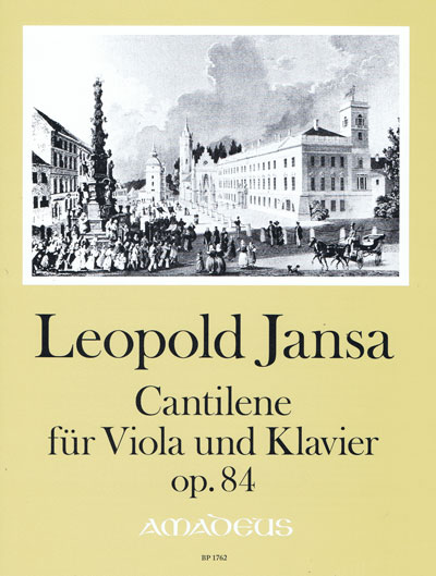 Cantilene op. 84, for viola and piano