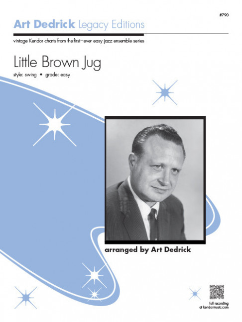 Little Brown Jug, Swing, for Tuba und Vibraphon ad lib, Score and parts