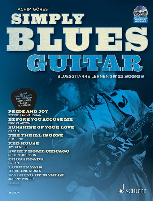 Simply Blues Guitar, Bluesgitarre lernen in 12 Songs