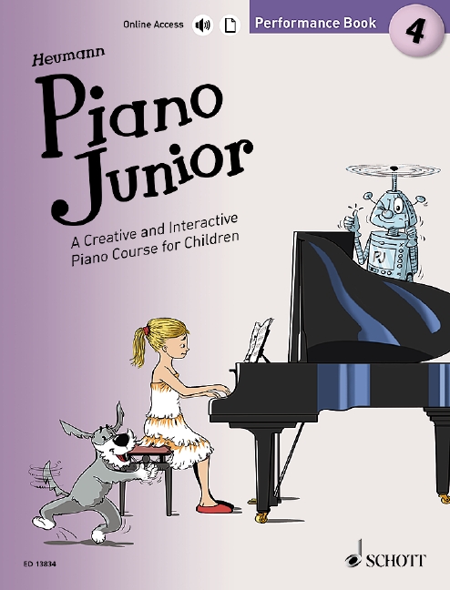 Piano Junior: Performance Book 4, A Creative and Interactive Piano Course for Children