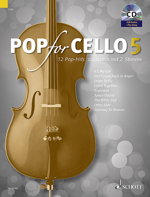 Pop for Cello Vol. 5, 12 Pop-Hits zusätzlich mit 2. Stimme