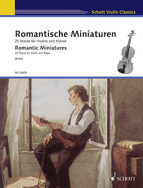 Romantic Miniatures, 25 Pieces, for violin and piano