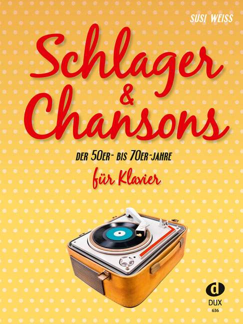 Schlager und Chansons, Der 50er - bis 70er-Jahre, for piano