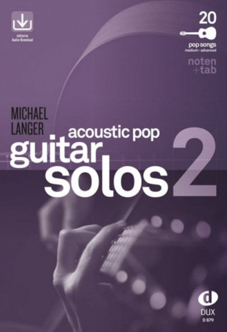 Acoustic Pop Guitar - Solos 2, Noten & TAB - medium/advanced