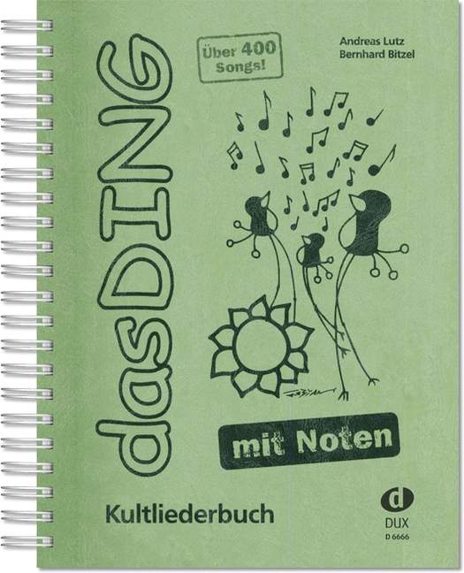 Das Ding Band Vol. 1, Kultliederbuch mit Noten, for voice, Songbook