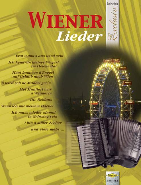Wiener Lieder, Holzschuh Exclusiv, for accordion