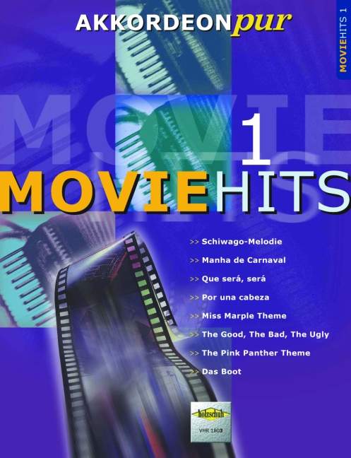 Movie Hits Vol. 1, Akkordeon Pur, for accordion
