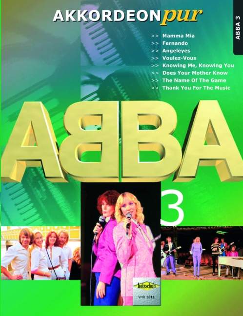 ABBA Vol. 3, Akkordeon Pur, for accordion