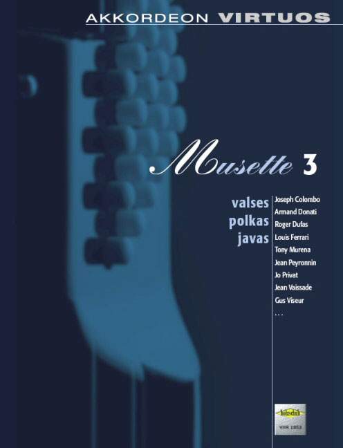 Musette Vol. 3, Akkordeon Virtuos, for accordion