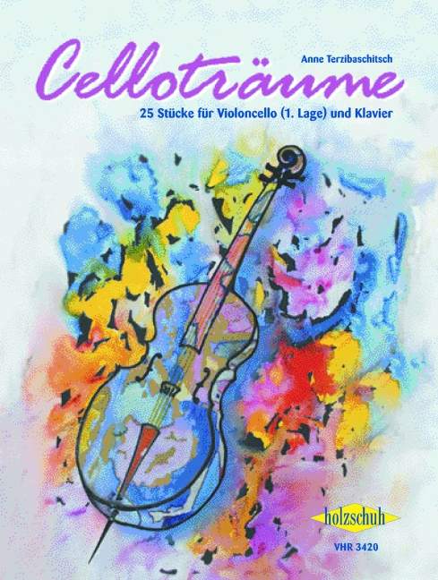 Cello dreams, 25 pieces for cello (1. position) and piano