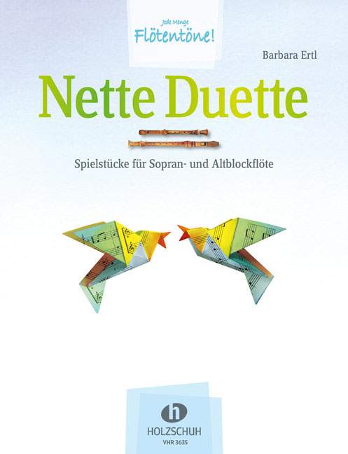 Nette Duette, for sopranorecorder and altorecorder