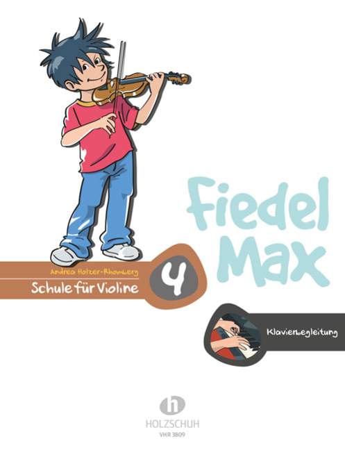 Fiedel-Max für Violine - Schule Vol. 4, piano accompaniment