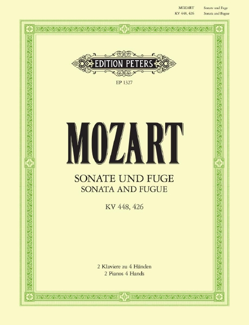 Sonate KV 448 - Fuge KV 426