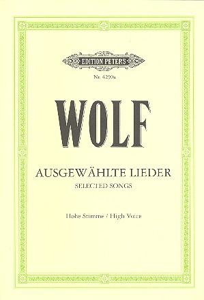 51 Ausgewählte Lieder, for high voice and piano