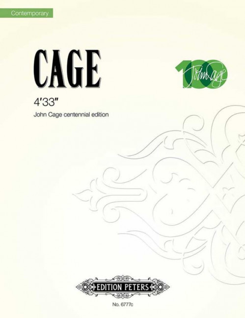 4'33'' Centennial Edition, for various options for instrumentation