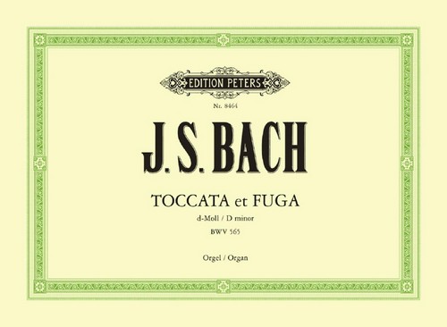 Toccata und Fuge d-Moll BWV 565, for organ. 9790014066956