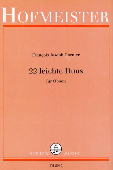22 leichte Duette, for 2 oboe