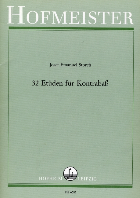 32 Etüden, for double bass