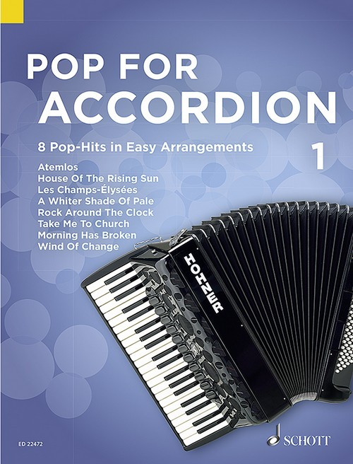 Pop For Accordion Vol. 1, 8 Pop-Hits in Easy Arrangements