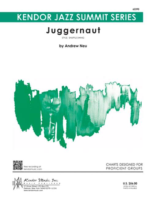 Juggernaut, for big band, Score and parts