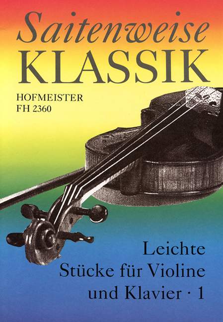 Saitenweise Klassik Band 1, for violin, piano, Score and part