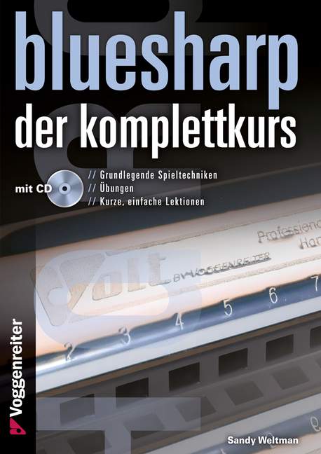 Bluesharp - Der Komplettkurs, for french harp