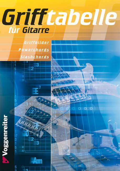 Grifftabelle für Gitarre, Lehrbuch