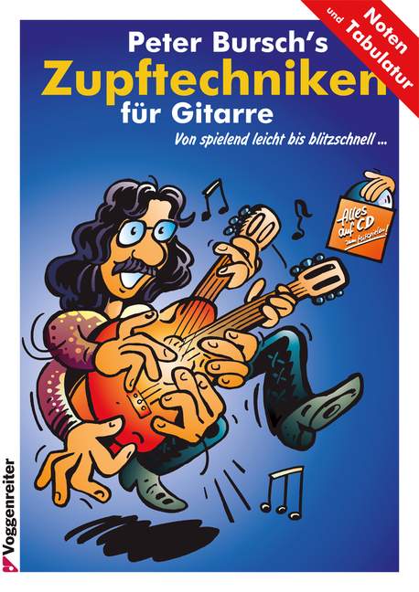 PB's Zupftechniken, von spielend leicht bis blitzschnell, for guitar