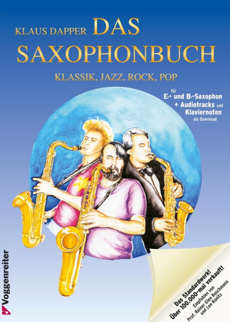 Saxophonbuch (Eb), Klassik, Jazz, Rock, Pop
