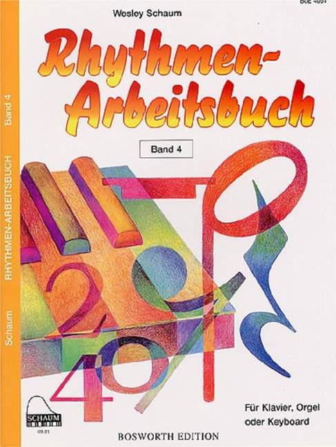 Rhythm Work Book Vol. 4, for piano