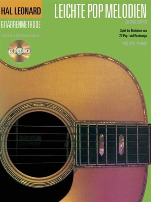 Hal Leonard Gitarrenmethode: Leichte Pop Melodien