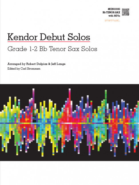 Kendor Debut Solos, for tenor saxophone and piano, Performing score