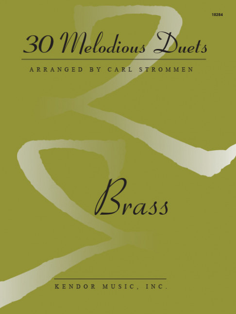 30 Melodious Duets, for trumpet and trombone, Performing score