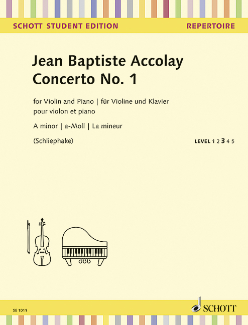 Concerto No. 1, for violin and piano