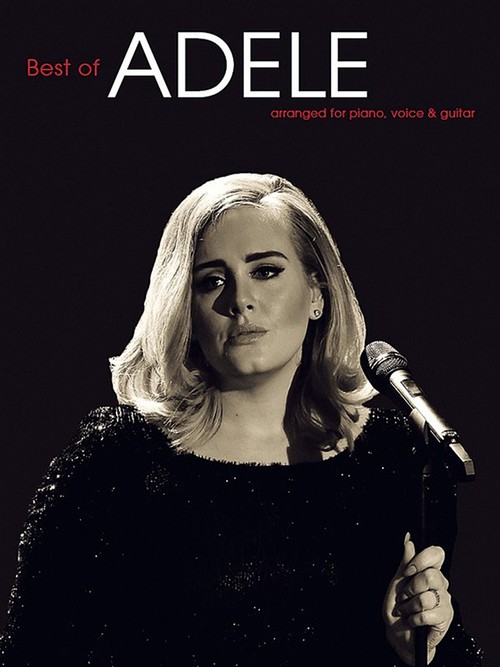 Best of Adele, for piano and voice, Songbook