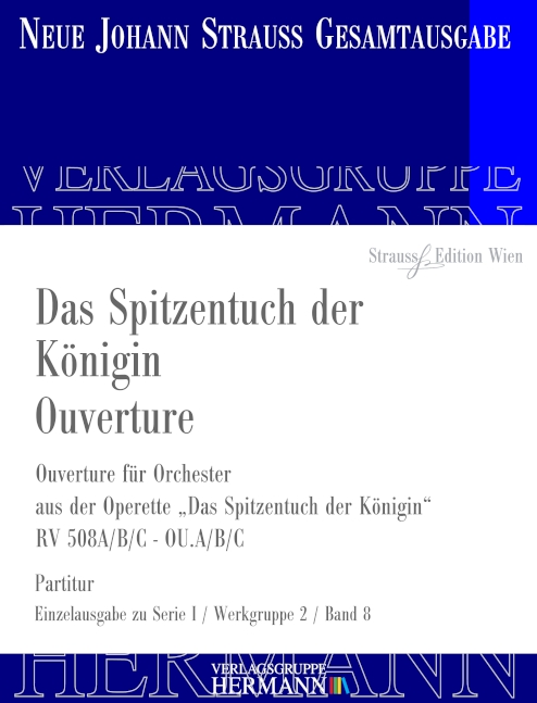 Ouverture RV 508-OU, Ouverture für Orchester - aus Das Spitzentuch der Königin - 2. Auflage, for orchestra, Score