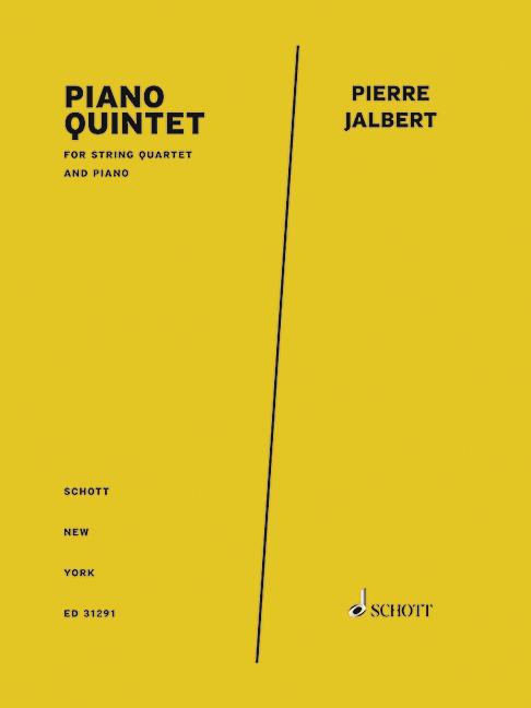 Piano Quintet, for string quartet and piano, Score and parts