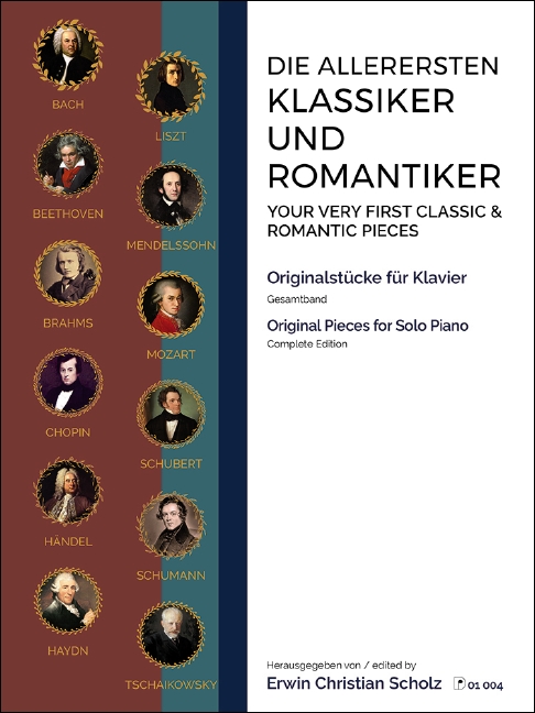 Die allerersten Klassiker und Romantiker Vol. 1-3 (complete)., for piano