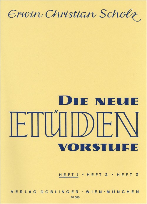 Die neue Etüdenvorstufe Vol. 1, Etüdenvorbereitung (Elementarstufe), for piano
