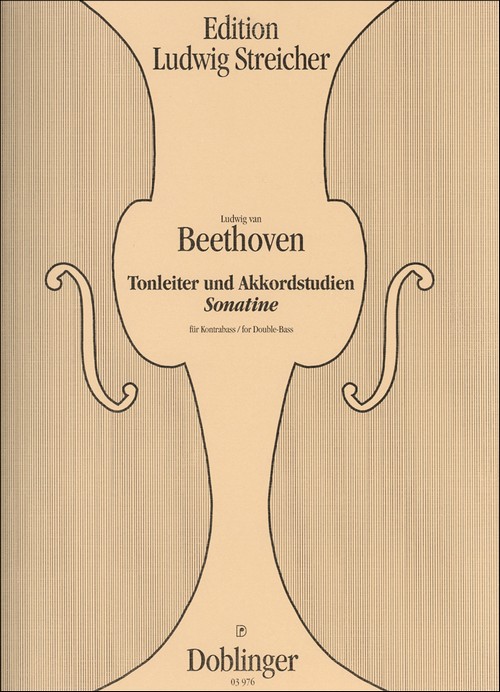 Sonatine, Streicher Edition, for double bass and piano